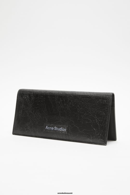 Acne Studios Lisätarvikkeet musta 0VF2B469 mannermainen lompakko