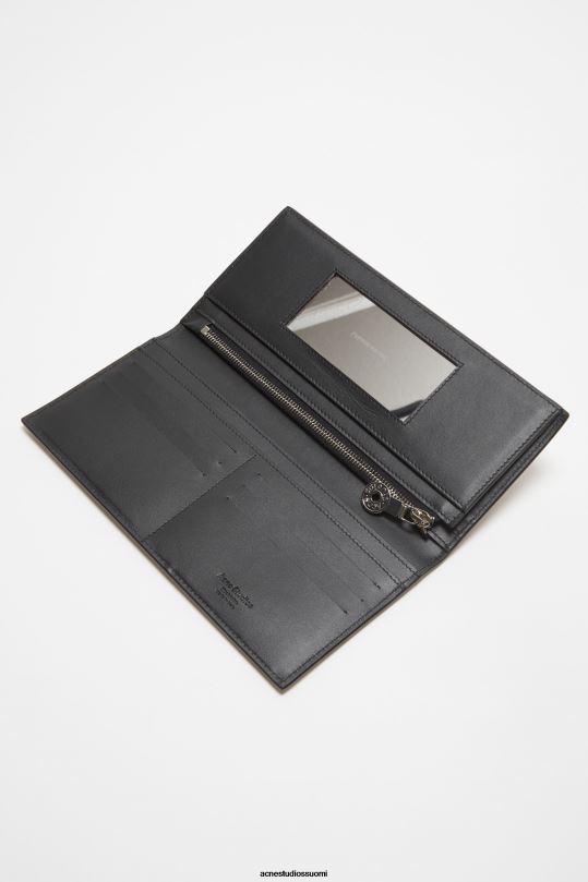 Acne Studios Lisätarvikkeet musta 0VF2B469 mannermainen lompakko