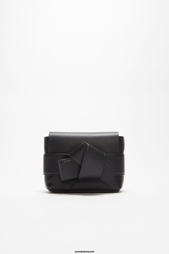 Acne Studios Lisätarvikkeet musta 0VF2B481 musubi mini crossbody laukku