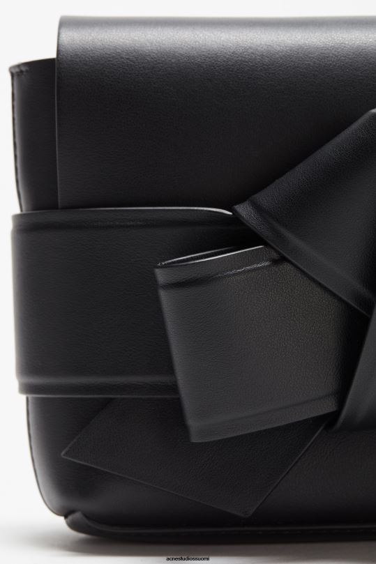 Acne Studios Lisätarvikkeet musta 0VF2B481 musubi mini crossbody laukku
