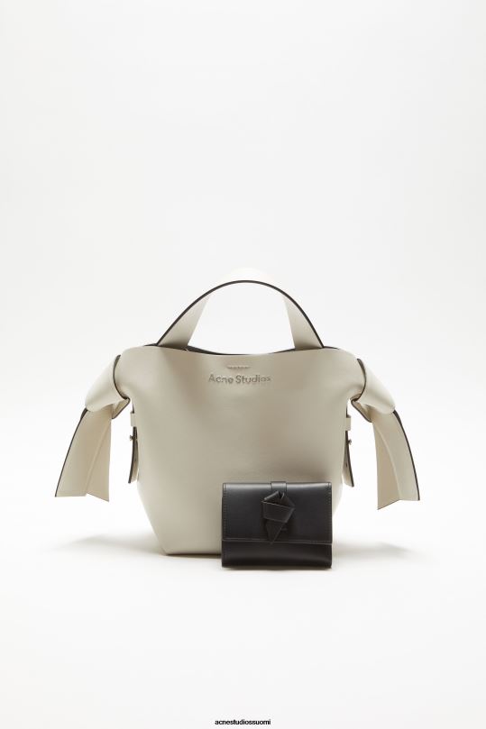 Acne Studios Lisätarvikkeet musta 0VF2B490 musubi taitettu lompakko