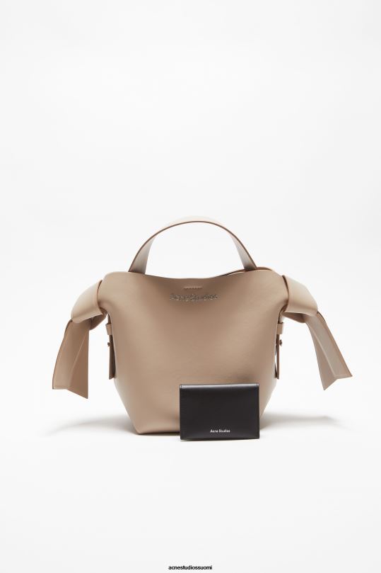 Acne Studios Lisätarvikkeet musta 0VF2B525 taitettu nahkalompakko