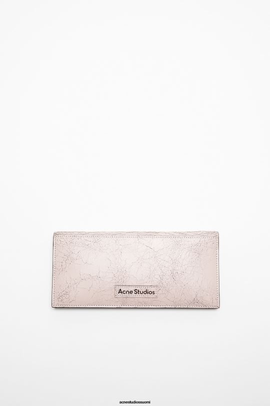 Acne Studios Lisätarvikkeet pastelli pinkki 0VF2B843 mannermainen lompakko