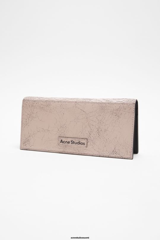 Acne Studios Lisätarvikkeet pastelli pinkki 0VF2B843 mannermainen lompakko