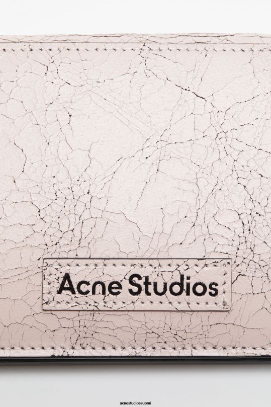 Acne Studios Lisätarvikkeet pastelli pinkki 0VF2B843 mannermainen lompakko
