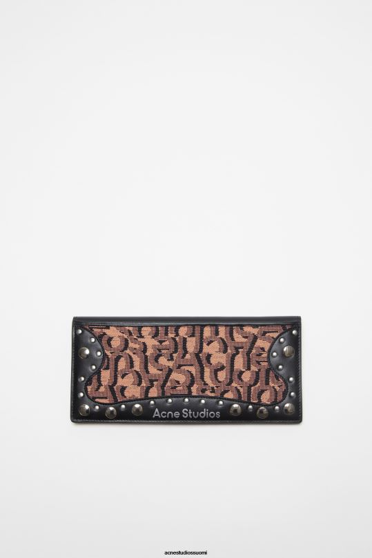 Acne Studios Lisätarvikkeet pinkki/musta 0VF2B849 mannermainen lompakko