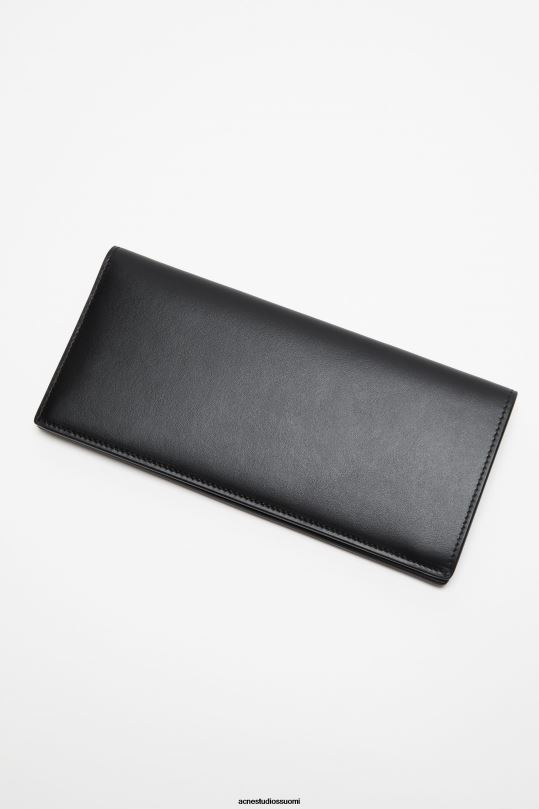 Acne Studios Lisätarvikkeet pinkki/musta 0VF2B849 mannermainen lompakko