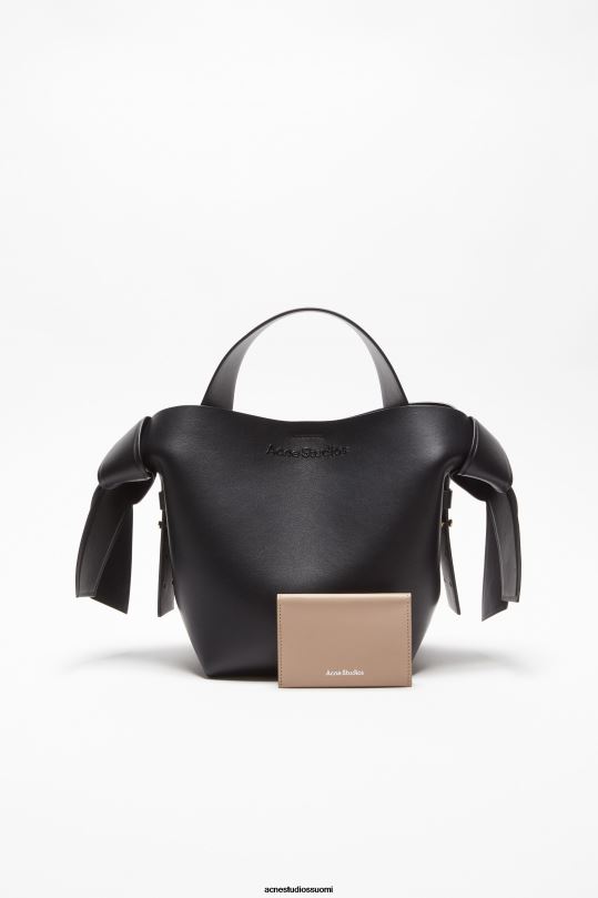 Acne Studios Lisätarvikkeet taupe beige 0VF2B462 taitettu nahkalompakko