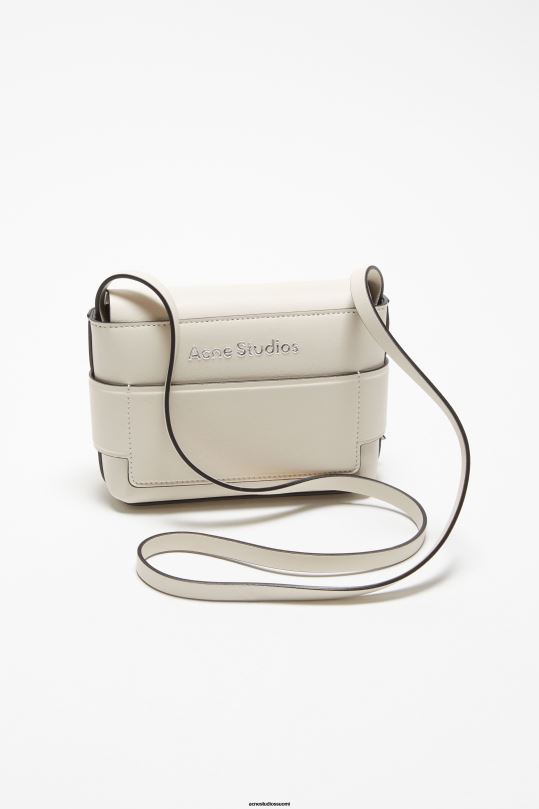 Acne Studios Lisätarvikkeet valkoinen musta 0VF2B817 musubi mini crossbody laukku