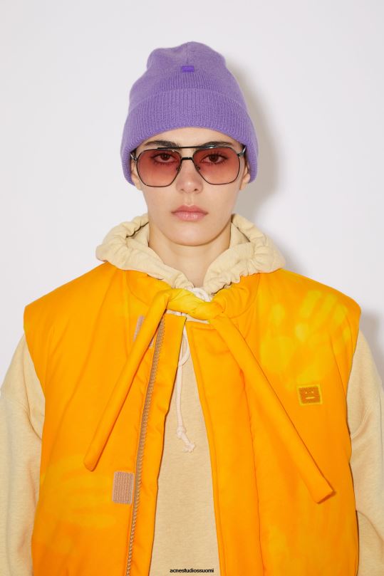 Acne Studios Lisätarvikkeet iiriksen violetti 0VF2B747 mikrokasvopipo