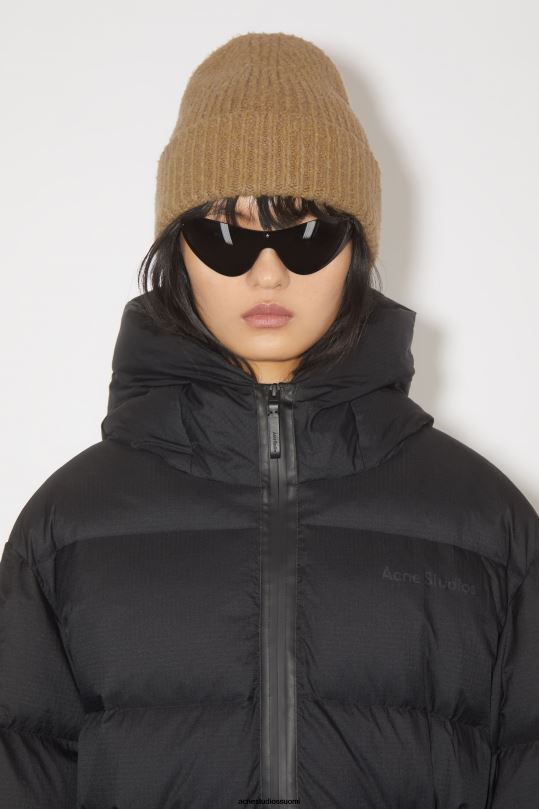 Acne Studios Lisätarvikkeet kamelin ruskea 0VF2B714 villasekoite pipo