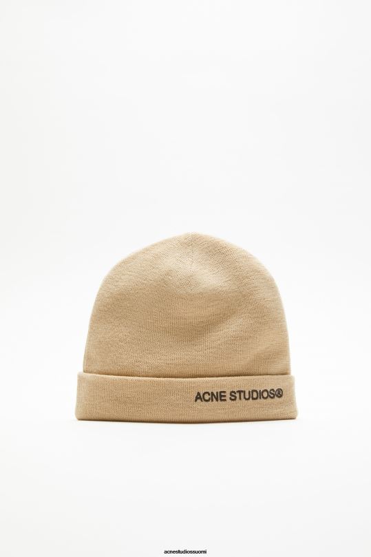 Acne Studios Lisätarvikkeet kuori beige 0VF2B814 logopipo