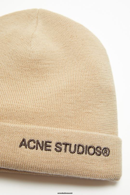 Acne Studios Lisätarvikkeet kuori beige 0VF2B814 logopipo