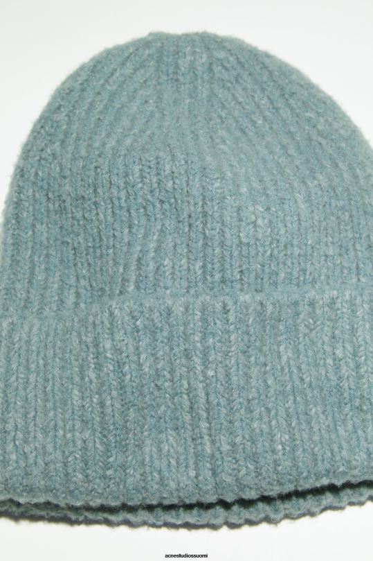 Acne Studios Lisätarvikkeet mineraali sininen 0VF2B597 villasekoite pipo