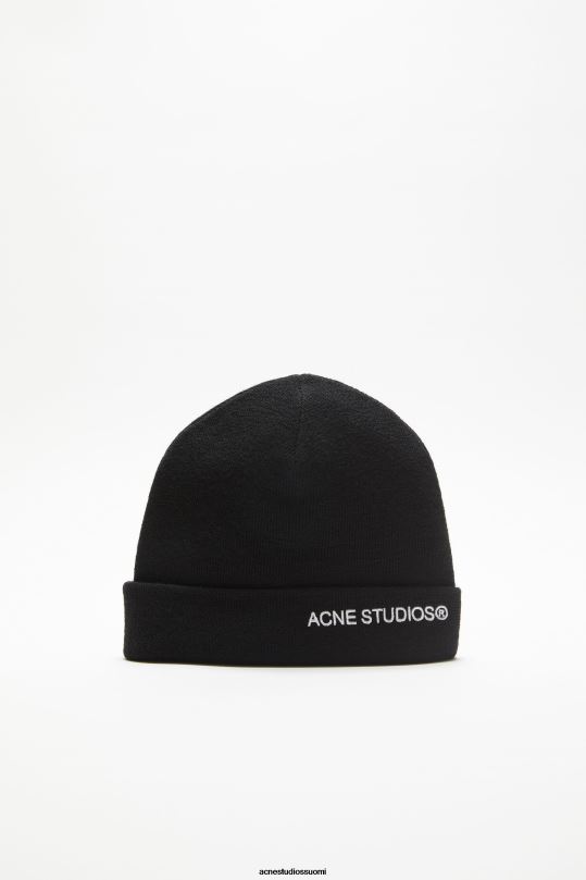Acne Studios Lisätarvikkeet musta 0VF2B450 logopipo