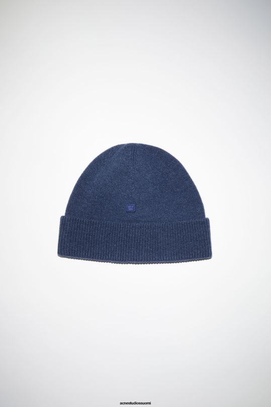 Acne Studios Lisätarvikkeet musteen sininen 0VF2B547 mikrokasvopipo