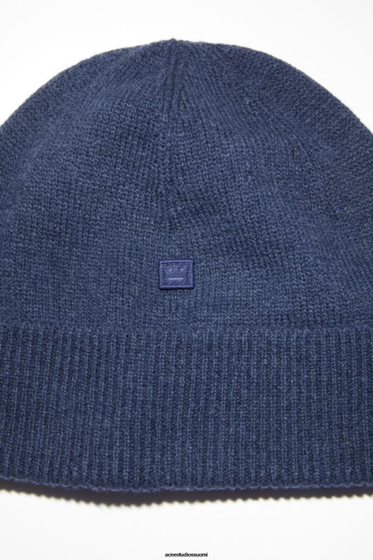 Acne Studios Lisätarvikkeet musteen sininen 0VF2B547 mikrokasvopipo