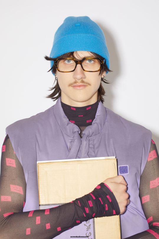 Acne Studios Lisätarvikkeet safiirin sininen 0VF2B545 mikrokasvopipo