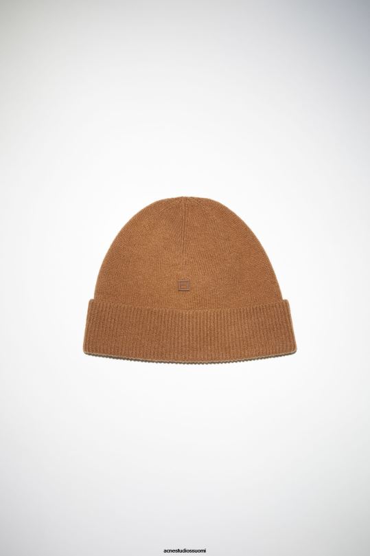 Acne Studios Lisätarvikkeet toffeen ruskea 0VF2B627 mikrokasvopipo