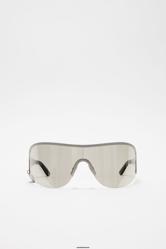 Acne Studios Lisätarvikkeet hopea/läpinäkyvä 0VF2B671 metallirunkoiset aurinkolasit