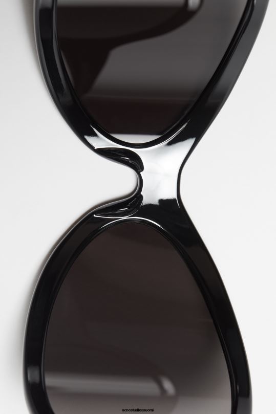 Acne Studios Lisätarvikkeet musta 0VF2B483 kehystetyt aurinkolasit