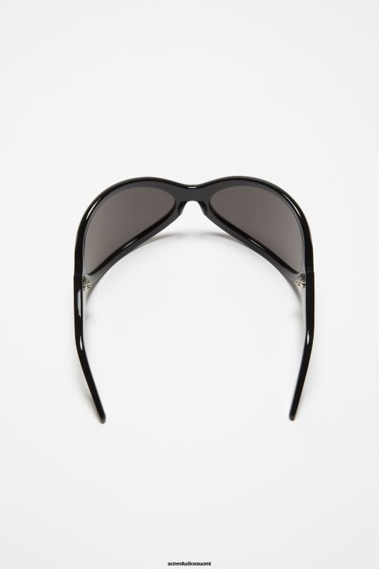 Acne Studios Lisätarvikkeet musta 0VF2B483 kehystetyt aurinkolasit