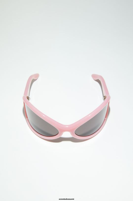 Acne Studios Lisätarvikkeet pinkki/musta 0VF2B854 kehystetyt aurinkolasit