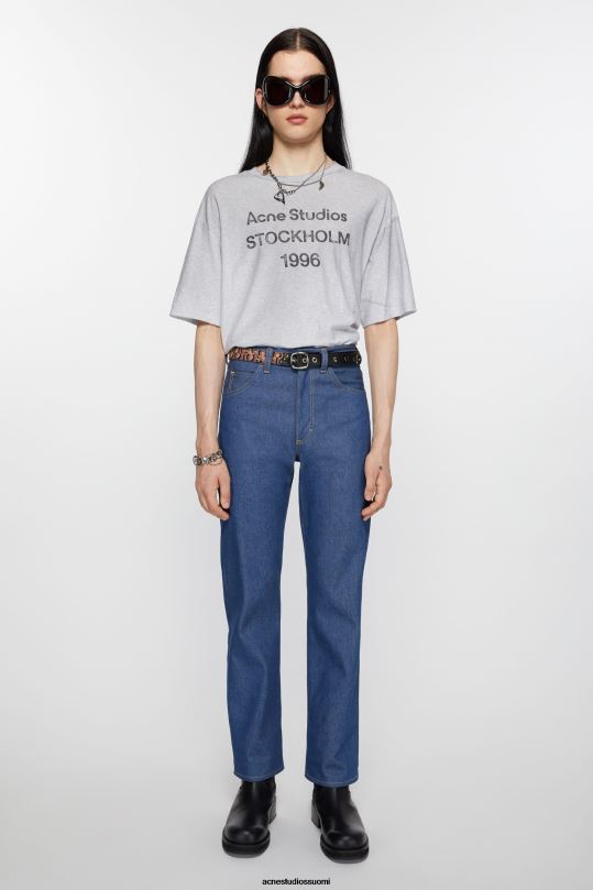 Acne Studios Lisätarvikkeet pinkki/musta 0VF2B848 monogrammi solkivyö