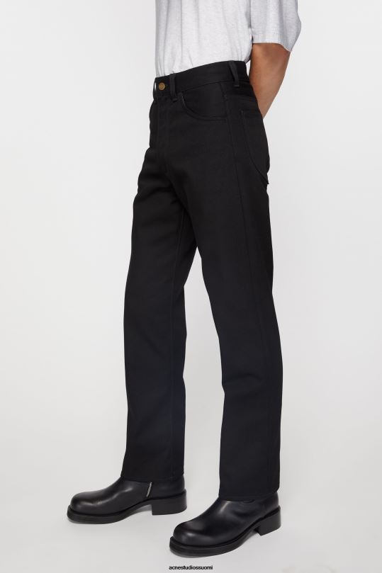 Acne Studios vaatteet Kaikki mustaa 0VF2B1203 tavalliset farkut - 1950