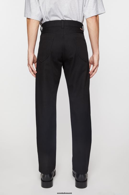 Acne Studios vaatteet Kaikki mustaa 0VF2B1203 tavalliset farkut - 1950