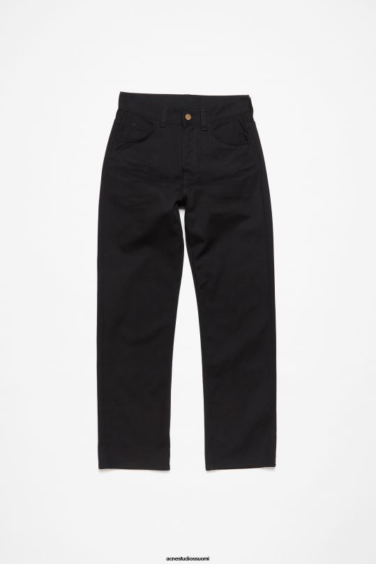 Acne Studios vaatteet Kaikki mustaa 0VF2B1203 tavalliset farkut - 1950