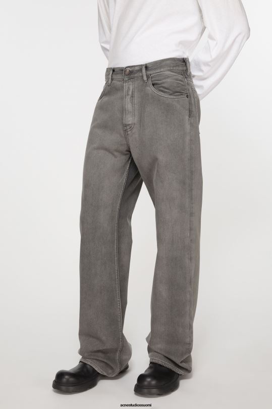 Acne Studios vaatteet antrasiitin harmaa 0VF2B1093 löysät farkut - 2021m