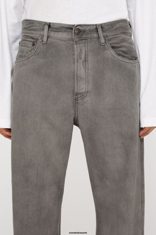 Acne Studios vaatteet antrasiitin harmaa 0VF2B1093 löysät farkut - 2021m