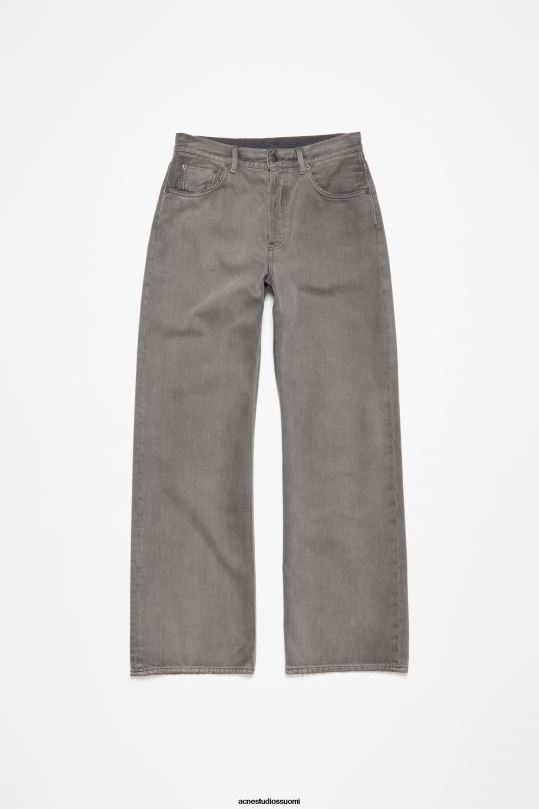 Acne Studios vaatteet antrasiitin harmaa 0VF2B1093 löysät farkut - 2021m
