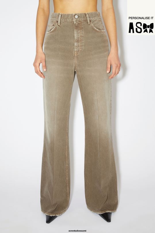 Acne Studios vaatteet beige 0VF2B241 rennon mallin farkut -2022f