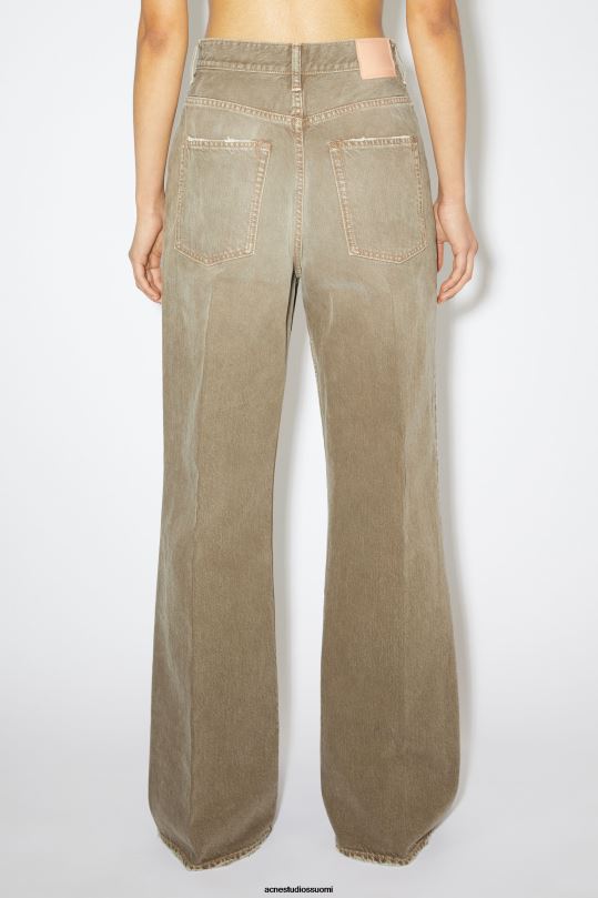 Acne Studios vaatteet beige 0VF2B241 rennon mallin farkut -2022f