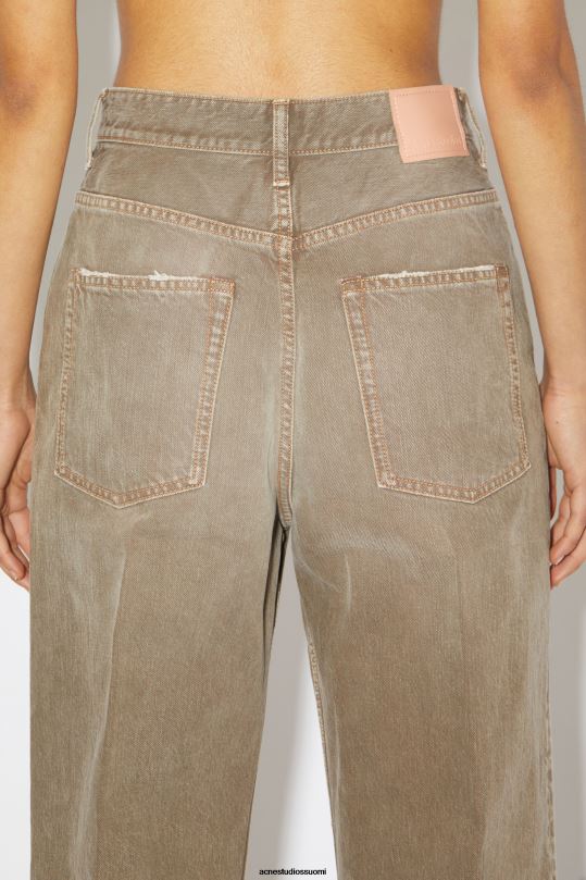 Acne Studios vaatteet beige 0VF2B241 rennon mallin farkut -2022f