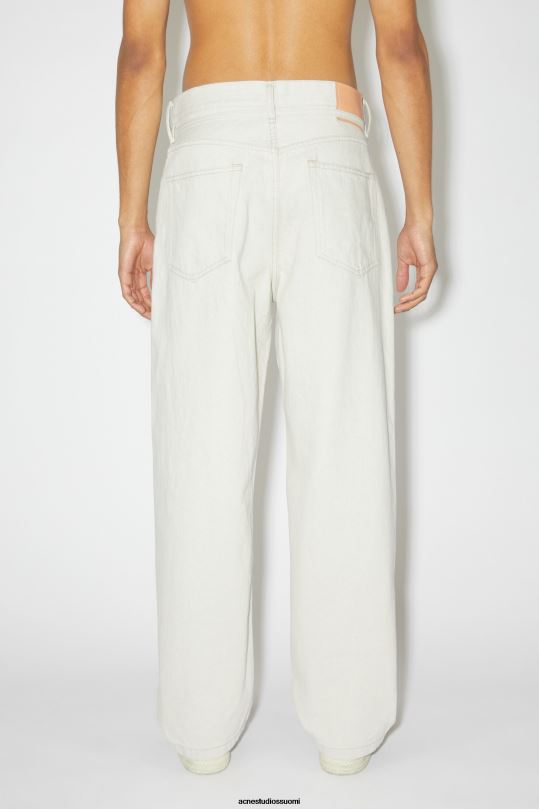 Acne Studios vaatteet ekru 0VF2B1151 löysät farkut -1991 toj unisex
