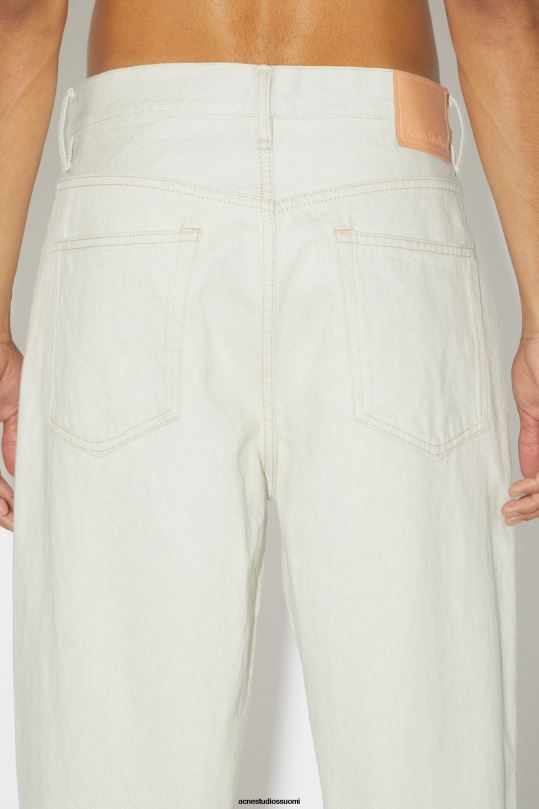 Acne Studios vaatteet ekru 0VF2B1151 löysät farkut -1991 toj unisex