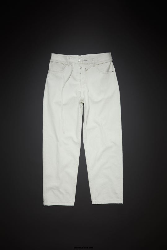 Acne Studios vaatteet ekru 0VF2B1151 löysät farkut -1991 toj unisex