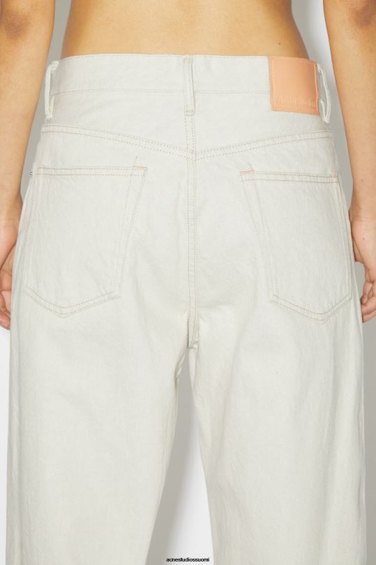 Acne Studios vaatteet ekru 0VF2B401 löysät farkut -1991 toj unisex