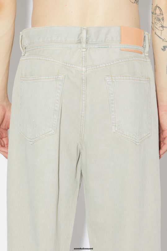 Acne Studios vaatteet harmaa/beige 0VF2B1153 löysät farkut -1991 toj unisex