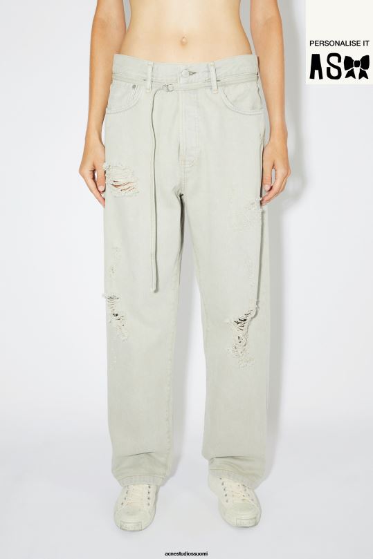 Acne Studios vaatteet harmaa/beige 0VF2B398 löysät farkut -1991 toj unisex