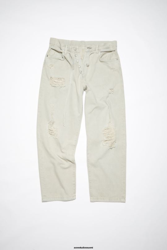 Acne Studios vaatteet harmaa/beige 0VF2B398 löysät farkut -1991 toj unisex