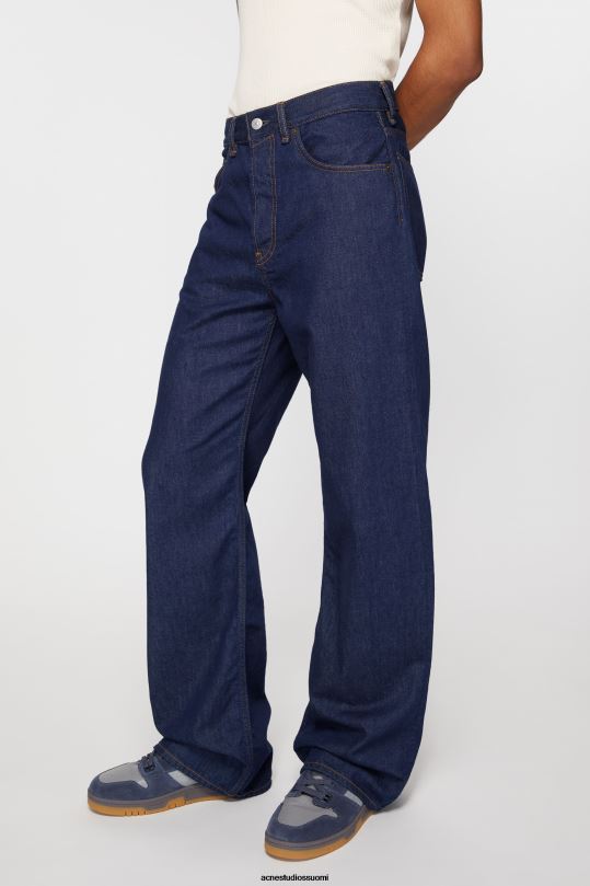 Acne Studios vaatteet indigonsininen 0VF2B1121 löysät farkut - 2021m