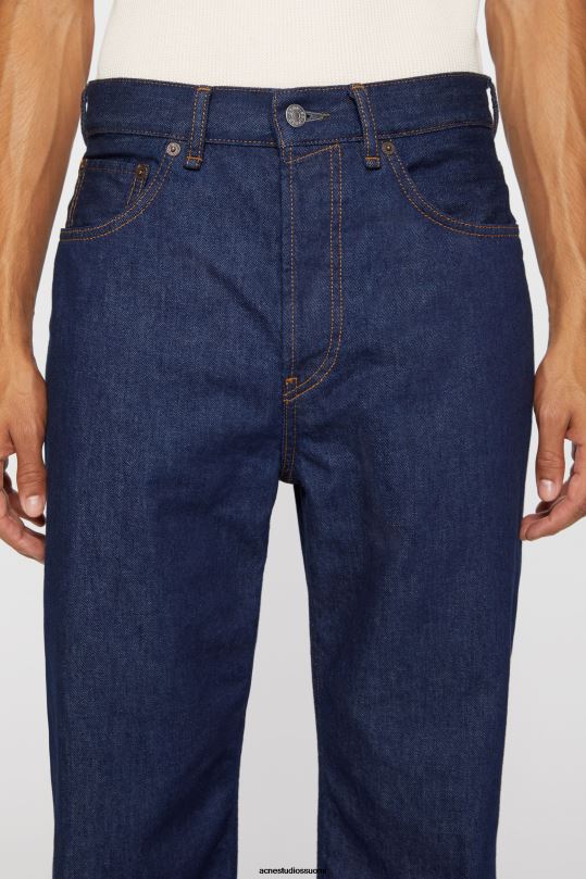 Acne Studios vaatteet indigonsininen 0VF2B1121 löysät farkut - 2021m