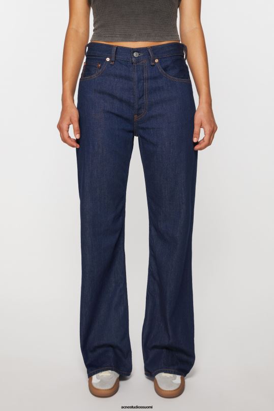 Acne Studios vaatteet indigonsininen 0VF2B224 löysät farkut - 2021f