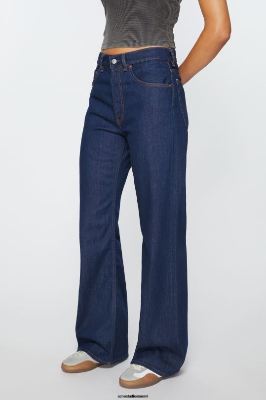 Acne Studios vaatteet indigonsininen 0VF2B224 löysät farkut - 2021f