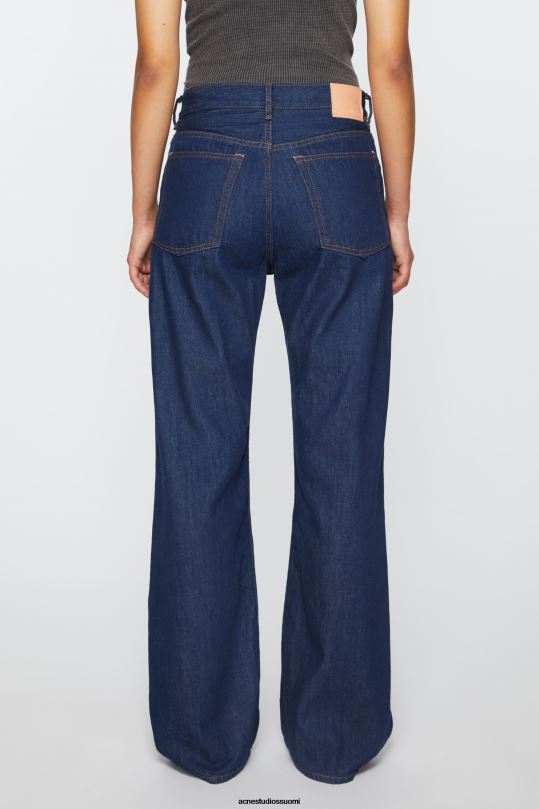 Acne Studios vaatteet indigonsininen 0VF2B224 löysät farkut - 2021f