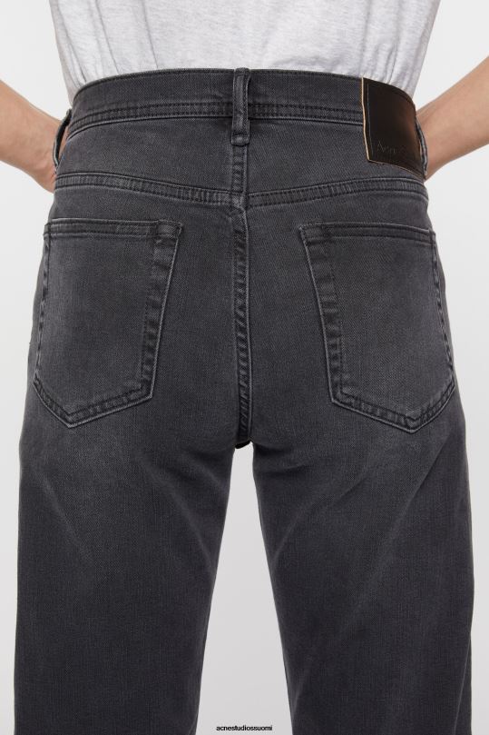 Acne Studios vaatteet käytetty musta 0VF2B1159 slim fit farkut - river